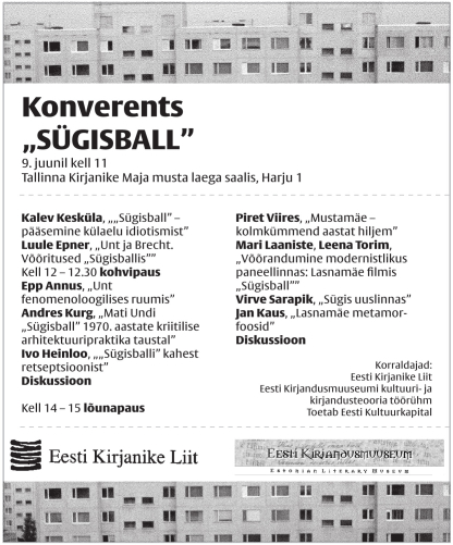 “Sügisball”